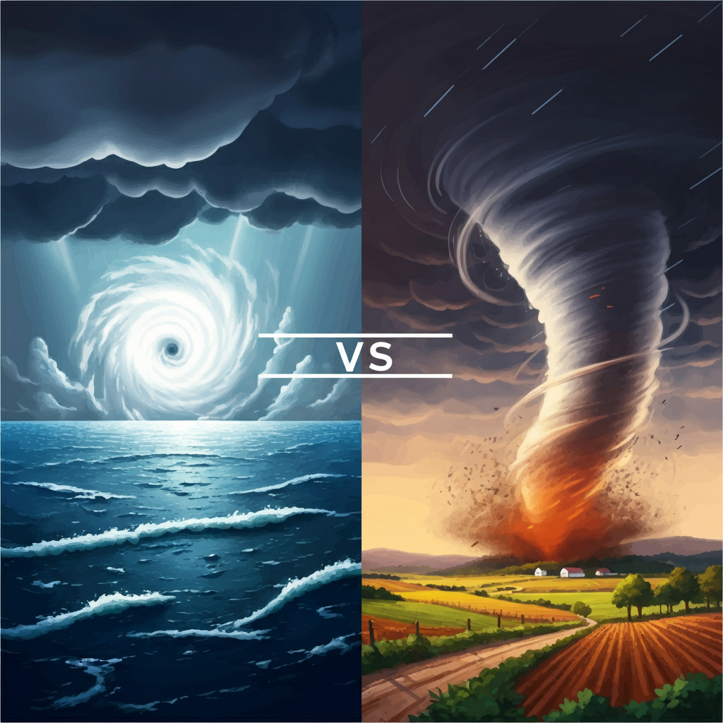 ハリケーン、サイクロン、タイフーン、トルネード、何が違う？アメリカの自然災害ガイド