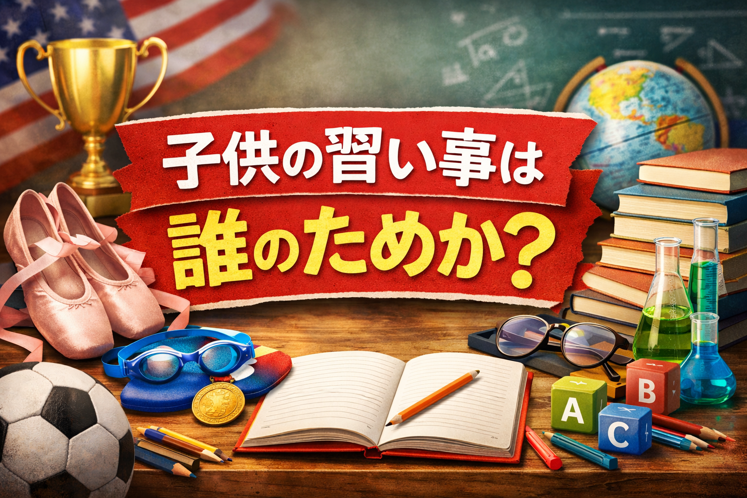 子供の習い事は誰のためか？