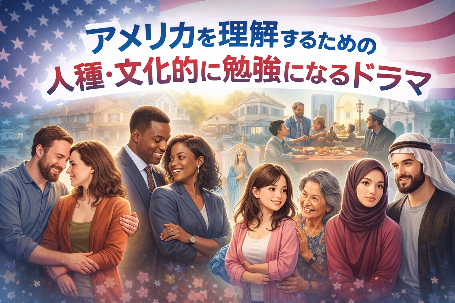 アメリカを理解するための人種・文化的に勉強になるドラマ